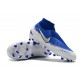 Nike Phantom Vision Elite DF FG Tacos de Futbol - Euphoria Pack Azul