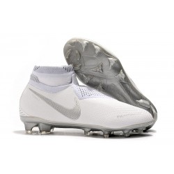 Nike Phantom Vision Elite DF FG Tacos de Futbol - Blanco