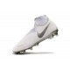 Nike Phantom Vision Elite DF FG Tacos de Futbol - Blanco