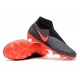 Nike Phantom Vision Elite DF FG Tacos de Futbol - Rojo Negro