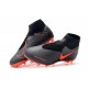 Nike Phantom Vision Elite DF FG Tacos de Futbol - Rojo Negro