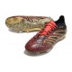 Adidas Predator Elite L FG Rojo Oro Negro