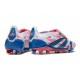 adidas Predator Elite Foldover Tongue FG Ftwr Blanco Solar Azul Solar Rosa