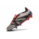 adidas Predator Elite Foldover Tongue FG Platino Met Aurora Negro Carbón