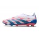 Botas Adidas Predator Elite LL FG Ftwr Blanco Solar Azul Solar Rosa