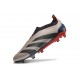 Botas Adidas Predator Elite LL FG Platino Met Aurora Negro Carbón