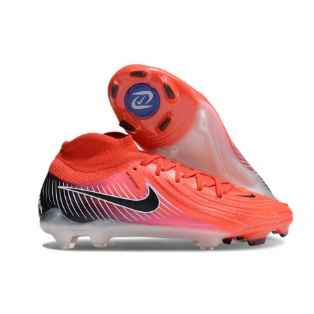 Botas Nike Phantom Luna II Elite FG Rojo Negro