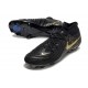Botas Nike Phantom Luna II Elite FG Negro Mtlc Dorado Moneda