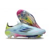 adidas F50+ Elite Sin Cordones FG Casi Azul Azul Semilúcido Semi Amarillo Solar