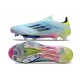 adidas F50+ Elite Sin Cordones FG Casi Azul Azul Semilúcido Semi Amarillo Solar