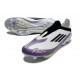 adidas F50+ Elite Sin Cordones FG X Messi Ftwr Blanco Negro Morado Unity