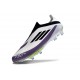 adidas F50+ Elite Sin Cordones FG X Messi Ftwr Blanco Negro Morado Unity