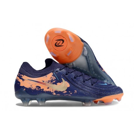 Nike Phantom Luna 2 Elite FG L Azul Naranja Dorado
