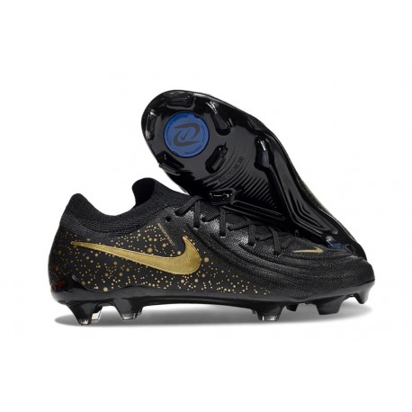 Nike Phantom Luna 2 Elite FG L Negro Mtlc Dorado Moneda