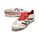 Adidas Predator Elite FT FG Blanco Off Negro Rubí Puro