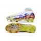Nike Air Zoom Mercurial Superfly X Elite FG Blanco Amarillo Violeta Rojo