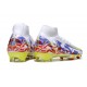 Nike Air Zoom Mercurial Superfly X Elite FG Blanco Amarillo Violeta Rojo