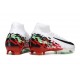 Nike Air Zoom Mercurial Superfly X Elite FG Blanco Negro Rojo