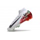 Nike Air Zoom Mercurial Superfly X Elite FG Blanco Negro Rojo