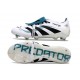 Adidas Predator Elite FT FG Blanco Negro Ciano