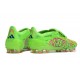 Adidas Predator Elite FT FG Limón Lúcido Rosa Lúcido Azul Fusion