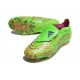Adidas Predator Elite FT FG Limón Lúcido Rosa Lúcido Azul Fusion