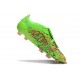 Adidas Predator Elite FT FG Limón Lúcido Rosa Lúcido Azul Fusion