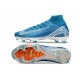 Nike Air Zoom Mercurial Superfly X Elite FG Bleu Blanc