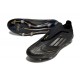 Tacos de Futbol adidas F50 Elite Laceless FG Negro Hierro Met Dorado Met