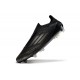 Tacos de Futbol adidas F50 Elite Laceless FG Negro Hierro Met Dorado Met