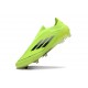 Tacos de Futbol adidas F50 Elite Laceless FG Amarillo Solar Negro