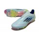 Tacos de Futbol adidas F50 Elite Laceless FG Casi Azul Azul Semilúcido Semi Amarillo Solar