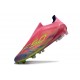Tacos de Futbol adidas F50 Elite Laceless FG Rosa Amarillo Violeta