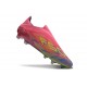 Tacos de Futbol adidas F50 Elite Laceless FG Rosa Amarillo Violeta