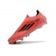 Tacos de Futbol adidas F50 Elite Laceless FG Naranja Negro