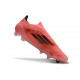 Tacos de Futbol adidas F50 Elite Laceless FG Naranja Negro