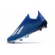 Bota de Fútbol adidas X 19+ FG - Azul Blanco