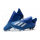 Bota de Fútbol adidas X 19+ FG - Azul Blanco