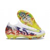 Nike Air Zoom Mercurial Vapor 16 Elite FG Blanco Amarillo Rojo Violeta