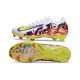 Nike Air Zoom Mercurial Vapor 16 Elite FG Blanco Amarillo Rojo Violeta