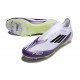 adidas F50 Elite Laceless FG X Messi Ftwr Blanco Negro Morado Unity