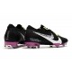 Nike Mercurial Vapor 13 Elite FG Zapatilla - Negro Violeta Blanco Plata