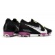 Nike Mercurial Vapor 13 Elite FG Zapatilla - Negro Violeta Blanco Plata