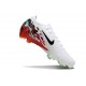 Nike Air Zoom Mercurial Vapor 16 Elite FG Blanco Negro Rojo