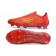 Tacos de Futbol adidas F50 Elite Laceless FG Rojo Dorado Met Rojo Vivo