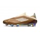adidas F50 Elite Laceless FG X Bad Bunny Cartón Blanco Crema Cian Vivo