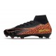 Nike Air Zoom Mercurial Superfly X Elite FG Negro Naranja Amarillo