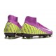 Nike Air Zoom Mercurial Superfly X Elite FG Violeta Amarillo Blanco