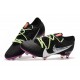 Nike Mercurial Vapor 13 Elite FG Zapatilla - Negro Violeta Blanco Plata