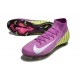 Nike Air Zoom Mercurial Superfly X Elite FG Violeta Amarillo Blanco